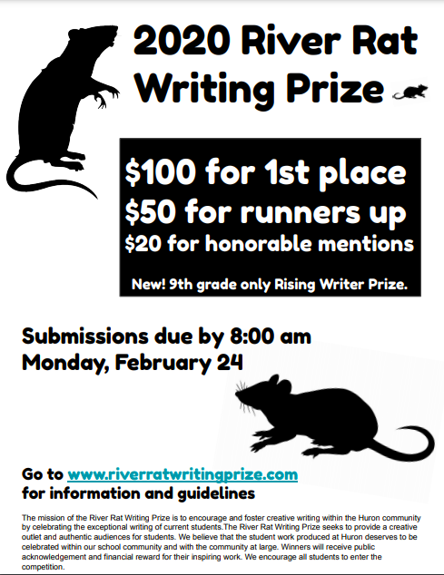 2020 River Rat Writing Prize